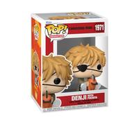 Funko Figurine Pop Chainsaw Man N°1971 - Denji avec Pochita (86484)