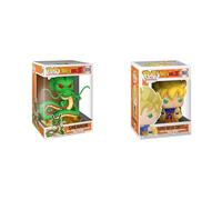 Funko Pop! Animation: DBZ - 10" Shenron Dragon - Dragon Ball - Figurine en Vinyle à Collectionner & Pop! Animation: Dragon Ball Z S8-Super Saiyan Goku - (First Appearance) Dragonball SS