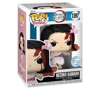 Funko Pop! Animation : Demon Slayer - Nezuko Leaping (Exc), Figurine de Collection en Vinyle - 71279