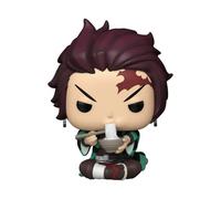 Funko Pop! Animation: Demon Slayer - Tanjiro with Noodles- Figurine en Vinyle à Collectionner - Idée de Cadeau - Produits Officiels - Jouets pour Les Enfants et Adultes - Anime Fans
