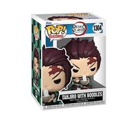 Funko Pop! Animation: Demon Slayer - Tanjiro with Noodles- Figurine en Vinyle à Collectionner - Idée de Cadeau - Produits Officiels - Jouets pour Les Enfants et Adultes - Anime Fans