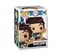 Funko Pop! Animation: DS - Tanjiro Kamado - (Sun Breathing) - Demon Slayer - Figurine en Vinyle à Collectionner - Idée de Cadeau - Produits Officiels - Jouets pour Les Enfants et Adultes - Anime Fans