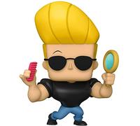 Funko Pop! Animation: Johnny Bravo with Mirror & Comb - Figurine en Vinyle à Collectionner - Idée de Cadeau - Produits Officiels - Jouets pour Les Enfants et Adultes - TV Fans