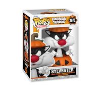 Funko - Figurine Pop! Animation - Sylvester (Grosminet) avec citrouille - Looney Tunes