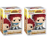 Funko Pop! Animation: My Hero Academia (MHA) - Hero League Baseball - Eijiro Kirishima - Figurine en Vinyle à Collectionner - Idée de Cadeau - Produits Officiels - Jouets pour Les Enfants et Adultes