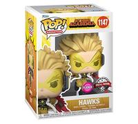 Funko Pop! Animation: My Hero Academia S9 - Hawks (Flocked) (Special Edition) #1147 Vinyl Figure