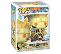 Funko Pop! Animation : Naruto Shippuden - Naruto Uzumaki en mode Kurama Link avec Rasengan Glow Chase Édition spéciale Multicolore Figurine exclusive en vinyle #1469