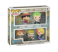 Funko Pop! Animation : One Piece - Monkey D. Luffy/Roronoa Zoro/Nami/Usopp/Sanji - Lot de 5 figurines en vinyle à collectionner - Idée cadeau - Produit officiel - Jouets pour enfants et adultes