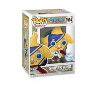 Funko Pop! Animation: OP - Sniper King - 1 Chance sur 6 D'avoir Une Variante Rare Chase - One Piece- Figurine en Vinyle à Collectionner - Idée de Cadeau - Produits Officiels - Anime Fans