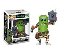 Funko Pop! Animation: R&M - Pickle Rick With Laser - Rick & Morty - Figurine en Vinyle à Collectionner - Idée de Cadeau - Produits Officiels - Jouets pour les Enfants et Adultes - TV Fans