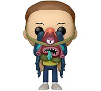 Funko Pop! Animation: Rick & Morty - Mortimer Morty Smith - Morty with Glorzo Rick Vinyl - Rick and Morty - Figurine en Vinyle à Collectionner - Idée de Cadeau - Produits Officiels - TV Fans