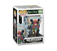 Funko Pop! Animation: Rick Sanchez & Morty - Rick Sanchez with Glorzo Morty Vinyl - Rick and Morty - Figurine en Vinyle à Collectionner - Idée de Cadeau - Produits Officiels - TV Fans