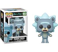 Funko Pop! Animation: Rick Sanchez & Morty - Teddy Rick Sanchez - 1 Chance sur 6 D'avoir Une Variante Rare ChaseASE - (Styles May Vary) - Rick and Morty - Figurine en Vinyle à Collectionner
