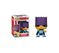 Funko Pop! Animation: Simpsons - Bart Simpson-Bart Simpsonman - The Simpsons - Figurine en Vinyle à Collectionner - Idée de Cadeau - Produits Officiels - Jouets pour Les Enfants et Adultes - TV Fans