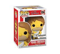 Funko Pop! Animation: Simpsons - Buff Homer Simpson - The Simpsons - Exclusivité Amazon - Figurine en Vinyle à Collectionner - Idée de Cadeau - Produits Officiels - Jouets pour Les Enfants et Adultes