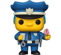 Funko Pop! Animation: The Simpsons-Chief Wiggum - Figurine en Vinyle à Collectionner - Idée de Cadeau - Produits Officiels - Jouets pour Les Enfants et Adultes - TV Fans