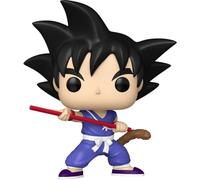 Funko – Figurine POP! Anime – Dragon Ball : Goku avec Nyoibou – Phosphorescent – Exclusivité AE