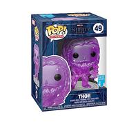 Funko Pop! Artist Series: Marvel Infinity Saga - Object - Thor - Purple - Avengers - Figurine en Vinyle à Collectionner - Comprend Une Boite de Protection en Plastique de Première Qualité