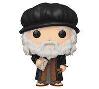Funko Pop! Artists: Leonardo Davinci - Image Rights - Figurine en Vinyle à Collectionner - Idée de Cadeau - Produits Officiels - Jouets pour Les Enfants et Adultes