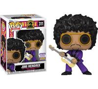 Funko Pop! Rocks: Purple Jimi Hendrix (SDCC'23), Figurine en Vinyle à Collectionner - 70284