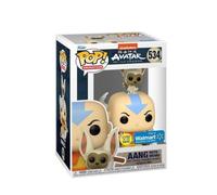 Funko Pop! Avatar, Le Dernier Maître de l'Air Aang avec Momo Exclusive Phosphorescente