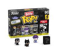 Funko POP Bitty 85E Anniversaire Batman, Pack De 4, Série 1