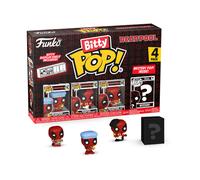Funko Bitty Pop! Deadpool (Bathtime), Bitty Pop! Deadpool (Flamenco), Bitty Pop! Deadpool (Supper Hero) et Une Mini-Figurine Mystère en Surprise - Idée de Cadeau - Produits Officiels
