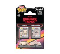 Funko Pop! Bitty Lot de 2 sachets de décoration de gâteau - Stranger Things - Eleven & Demogorgon - 2,2 cm