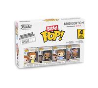 Funko Pop! Bitty : Netflix - Penelope 4pk, Penelope Featherington, Simon Basset, Daphne Bridgerton, Queen Charlotte - 2,2 cm (2,2 cm) - Bridgerton Collectable