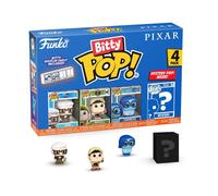 Funko Bitty Pop! Pixar - UP 4PK - Carl, Russell (Dug Days), Dug et Une Mini-Figurine Mystère en Surprise - 2.2 Cm - Pixar Collection Collectionnable - Étagère Empilable Incluse Fans