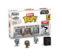 Funko POP Bitty Star Wars: Le Mandalorien, Pack De 4, Série 1