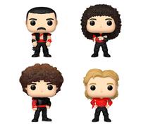 Funko - Figurine Pop Queen (Freddie Mercury, Brian May, John Deacon, Roger Taylor) - Pack 70602