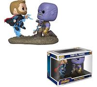 Funko Pop! Bobble 2-Pack: Marvel: Movie Moments: Thor Vs Thanos - Avengers - Figurine en Vinyle à Collectionner - Idée de Cadeau - Produits Officiels - Jouets pour les Enfants et Adultes