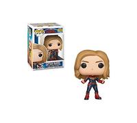 Funko Pop! Bobble Captain Marvel - 1/6 Odds for Rare Chase Variant [Styles May Vary] - Figurine en Vinyle à Collectionner - Idée de Cadeau - Produits Officiels - Jouets pour Les Enfants et Adultes