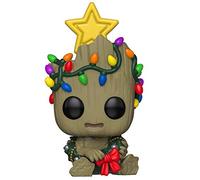 Funko Pop! Bobble Marvel: Guardians of The Galaxy - Holiday - Groot - Les Gardiens DE LA Galaxie - Figurine en Vinyle à Collectionner - Idée de Cadeau - Produits Officiels - Movies Fans