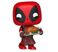Funko Pop! Bobble Marvel: Holiday - Deadpool - Figurine en Vinyle à Collectionner - Idée de Cadeau - Produits Officiels - Jouets pour Les Enfants et Adultes - Comic Books Fans