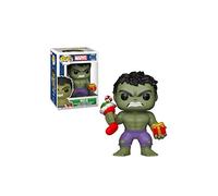 Marvel Hulk Avec Noël Chaussette 9.5cm Figurine Pop Vinyle Funko 398