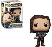 Funko Pop! Bobble: Marvel: Infinity War : Bucky Barnes with Weapon - Avengers - Figurine en Vinyle à Collectionner - Idée de Cadeau - Produits Officiels - Jouets pour Les Enfants et Adultes