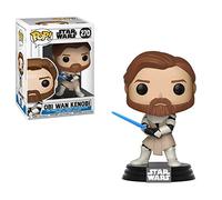 Funko Pop! Bobble: Star Wars: Clone Wars: Obi Wan Obi-Wan Kenobi - Figurine en Vinyle à Collectionner - Idée de Cadeau - Produits Officiels - Jouets pour les Enfants et Adultes - TV Fans