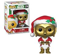 Funko Papa ! Star WarsHoliday - C-3PO en tant que Père Noël Doré G