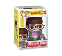 Funko Pop! & Buddy: Bob's Burgers - Gayle with Mr.Business - Figurine en Vinyle de Collection - Idée Cadeau - Produit Officiel - Jouets pour Enfants et Adultes - Figurine modèle pour collectionneurs