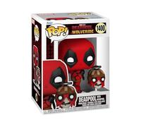 Funko Pop! & Buddy: Deadpool & Wolverine - Deadpool with Headpool - Figurine en Vinyle à Collectionner - Idée de Cadeau - Produits Officiels - Jouets pour Les Enfants et Adultes - Movies Fans