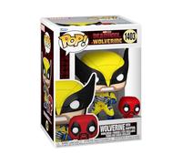 Figurine Deadpool & Wolverine - Wolverine with Babypool Pop 10cm