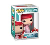 Funko Pop! & Buddy Disney: The Little Mermaid - Ariel with Sebastian - Figurine en Vinyle de Collection - Idée Cadeau - Produit Officiel - Jouets pour Enfants et Adultes