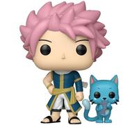 Funko Pop! & Buddy: Fairy Tail 100 Years Quest - Natsu & Happy - Figurine en Vinyle de Collection - Idée Cadeau - Produit Officiel - Jouets pour Enfants et Adultes