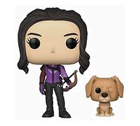 Funko Pop! & Buddy: Hawkeye - Kate Bishop with Dog - Hawkeye TV Show - Figurine en Vinyle à Collectionner - Idée de Cadeau - Produits Officiels - Jouets pour Les Enfants et Adultes - TV Fans