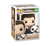 Funko Pop! & Buddy: Parks & Recreation 15th Anniversary - Chris & Champion | Goodies Officiels Comedy - Figurine Vinyle à Collectionner - Idée Cadeau Anniversaire pour Fans et Collectionneurs