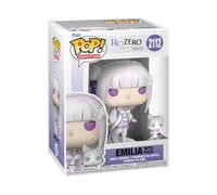Funko Pop! & Buddy: Re: Zero - Emilia with Puck - Re:Zero - Figurine en Vinyle à Collectionner - Idée de Cadeau - Produits Officiels - Anime Fans