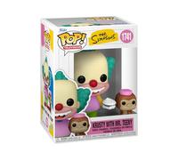 Funko Pop! & Buddy: Simpsons 1 - Krusty The Clown & Tenny - The Simpsons - Figurine en Vinyle à Collectionner - Idée de Cadeau - Produits Officiels