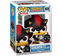 Funko Pop! & Buddy: Sonic - Shadow The Hedgehog with DChao - Sonic The Hedgehog - Figurine en Vinyle à Collectionner - Idée de Cadeau - Produits Officiels - Jouets pour Les Enfants et Adultes